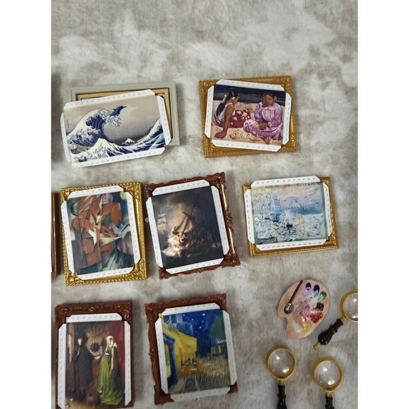 NEW Zuru Mini Brands Create Masterpieces LOT - Mona Lisa And More - Picture 3 of 5